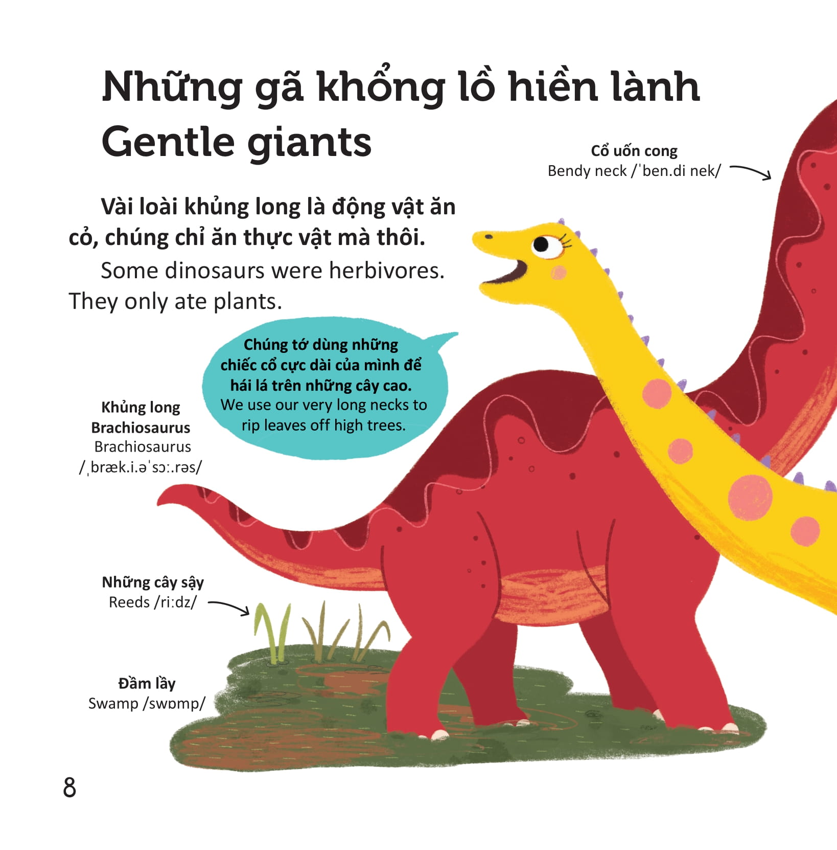 thư viện từ vựng đầu đời cho bé - khủng long - dinosaurs!