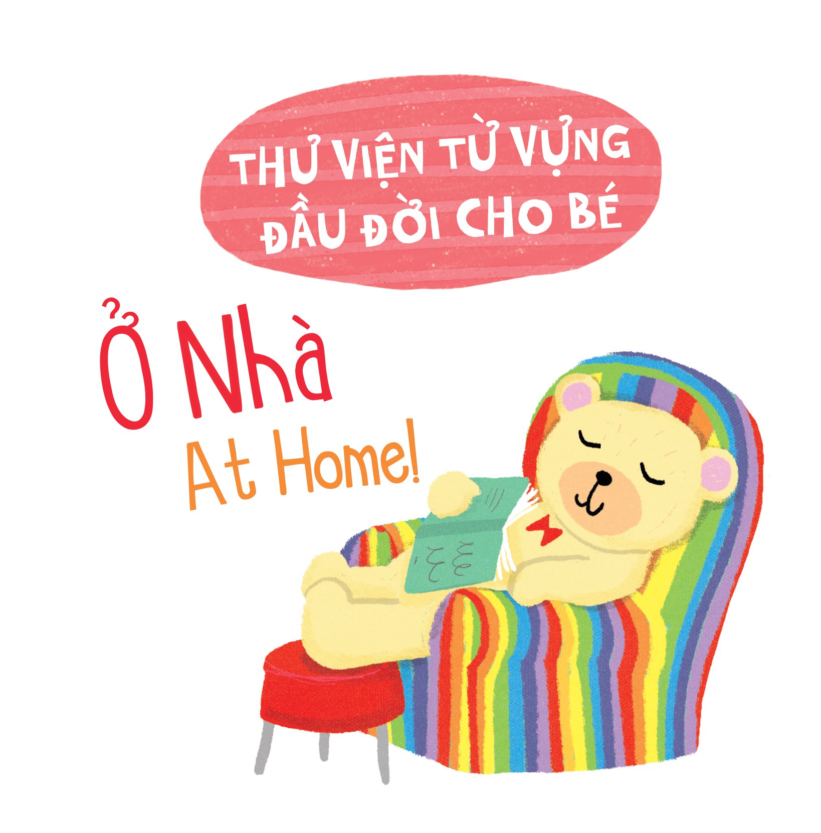 thư viện từ vựng đầu đời cho bé - ở nhà - at home!