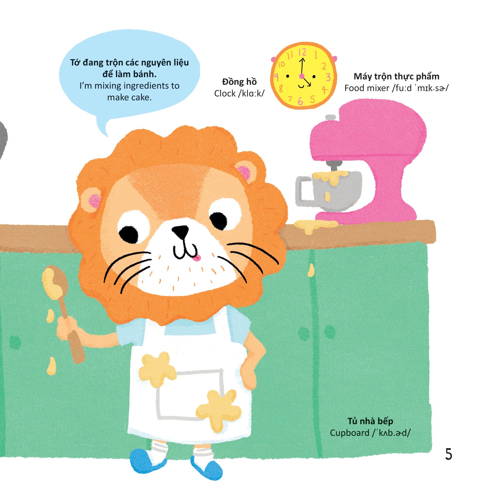 thư viện từ vựng đầu đời cho bé - ở nhà - at home!