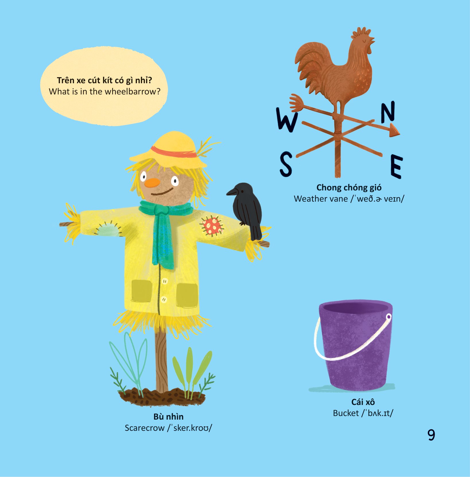 thư viện từ vựng đầu đời cho bé - ở nông trại - on the farm!