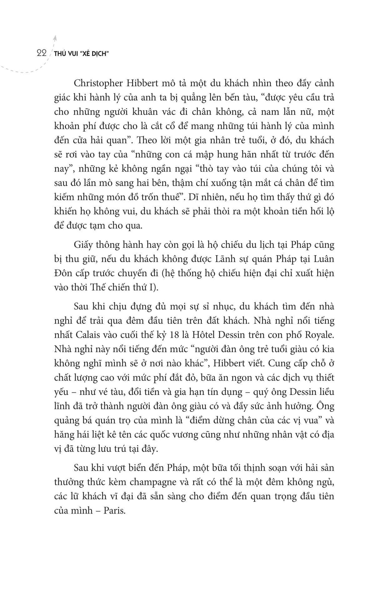 thú vui "xê dịch"