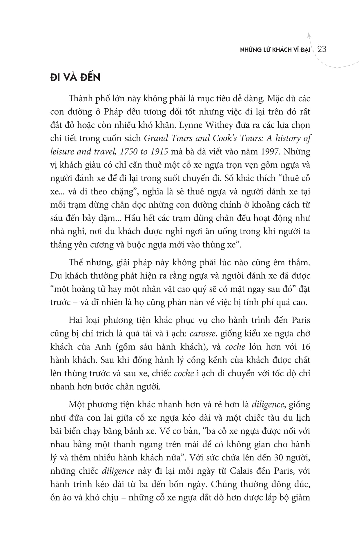 thú vui "xê dịch"