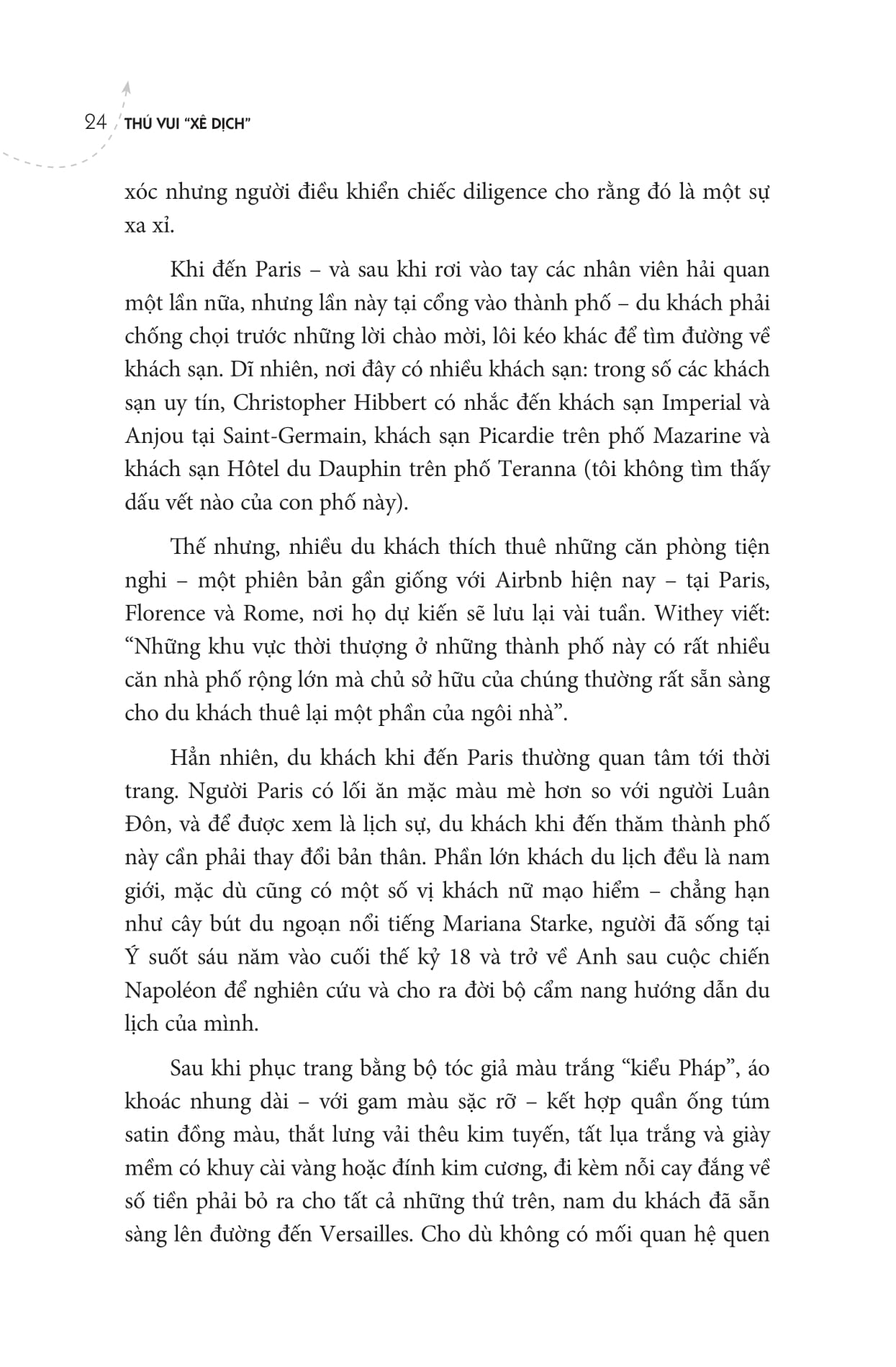 thú vui "xê dịch"