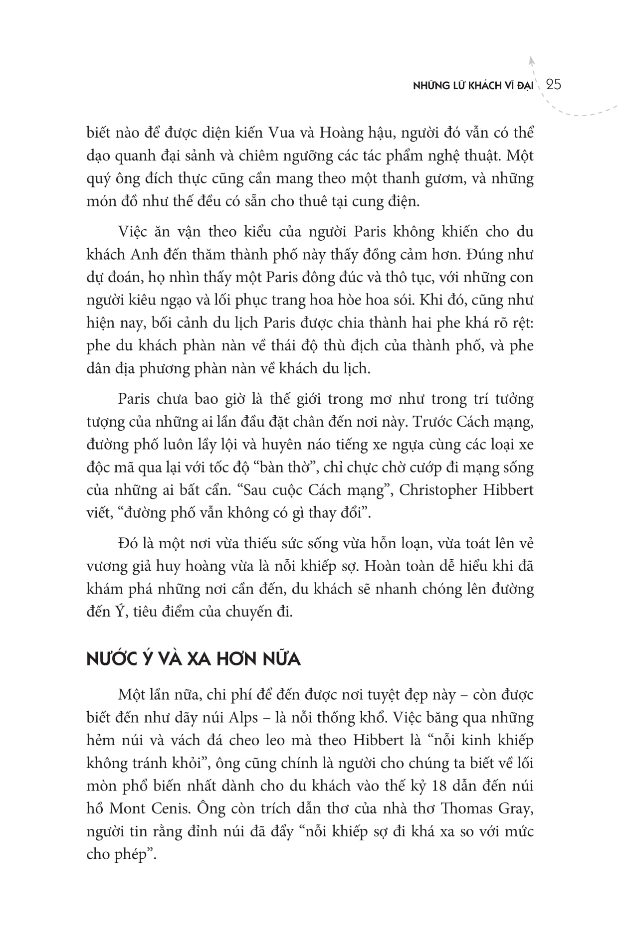 thú vui "xê dịch"