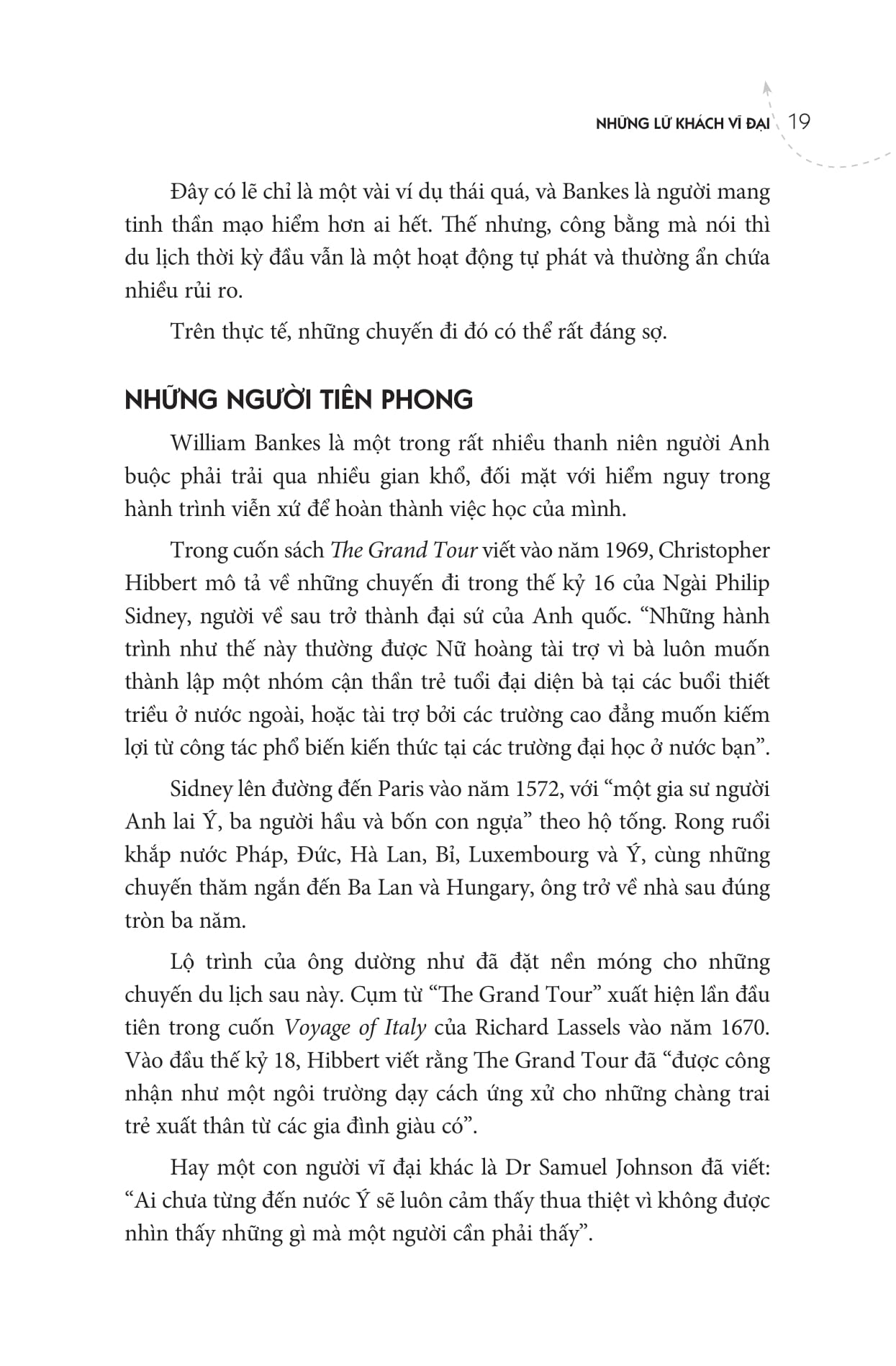 thú vui "xê dịch"