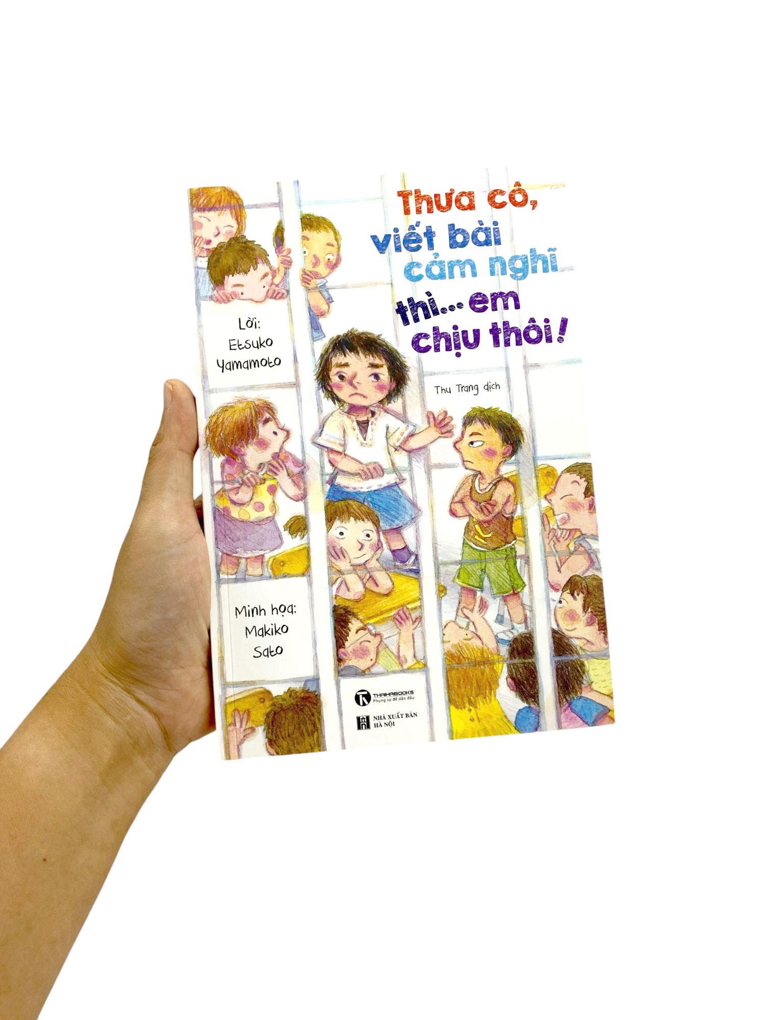 thưa cô, viết bài cảm nghĩ thì... em chịu thôi!