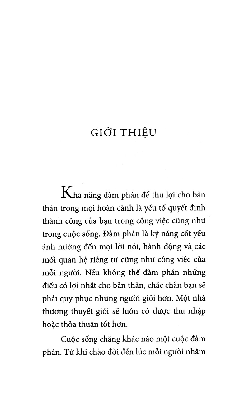 thuật đàm phán (tái bản)