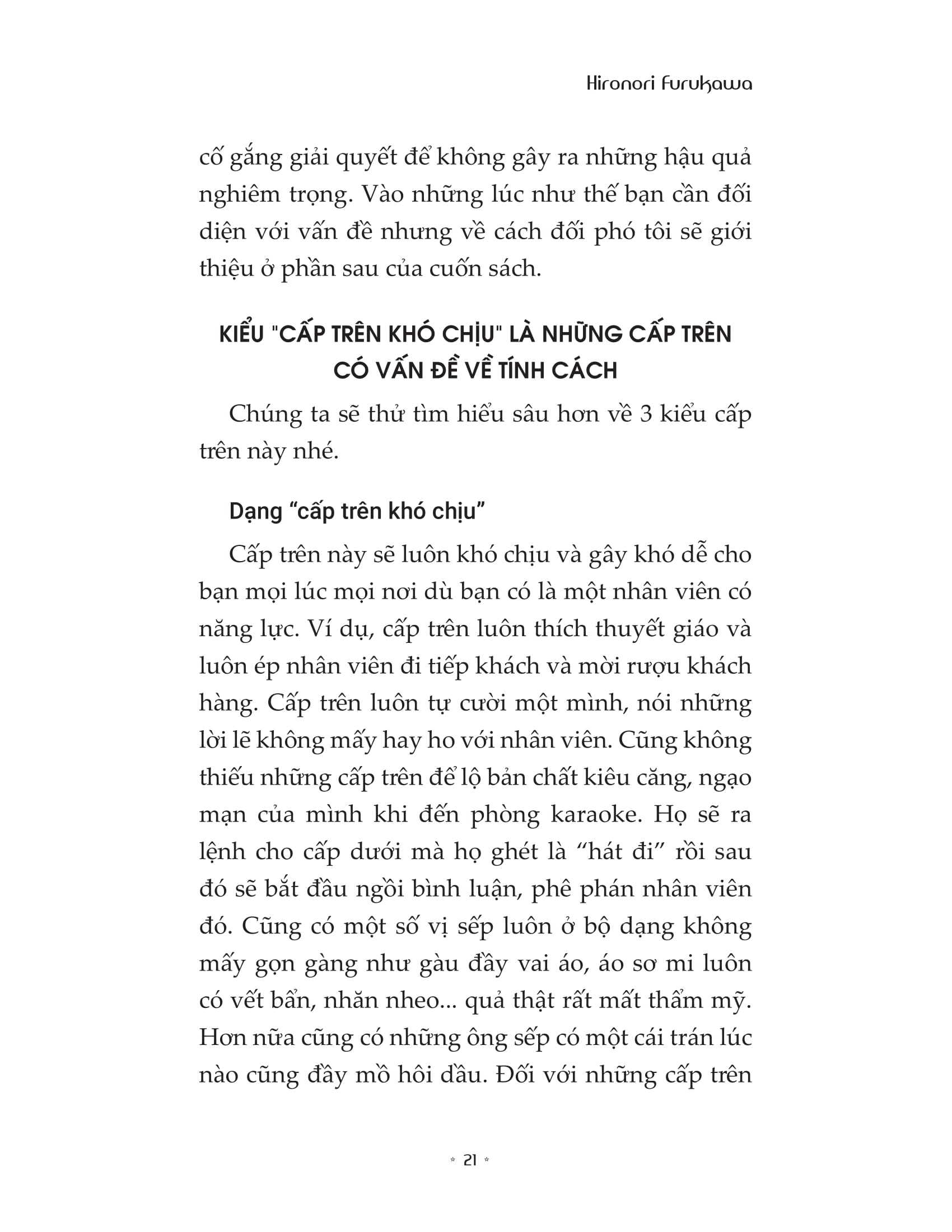 thuật đọc tâm lý sếp