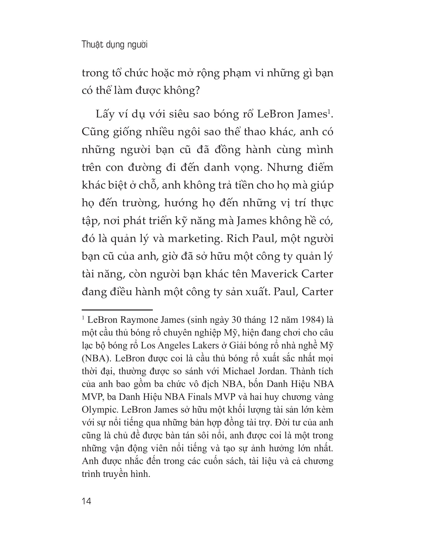 thuật dụng người