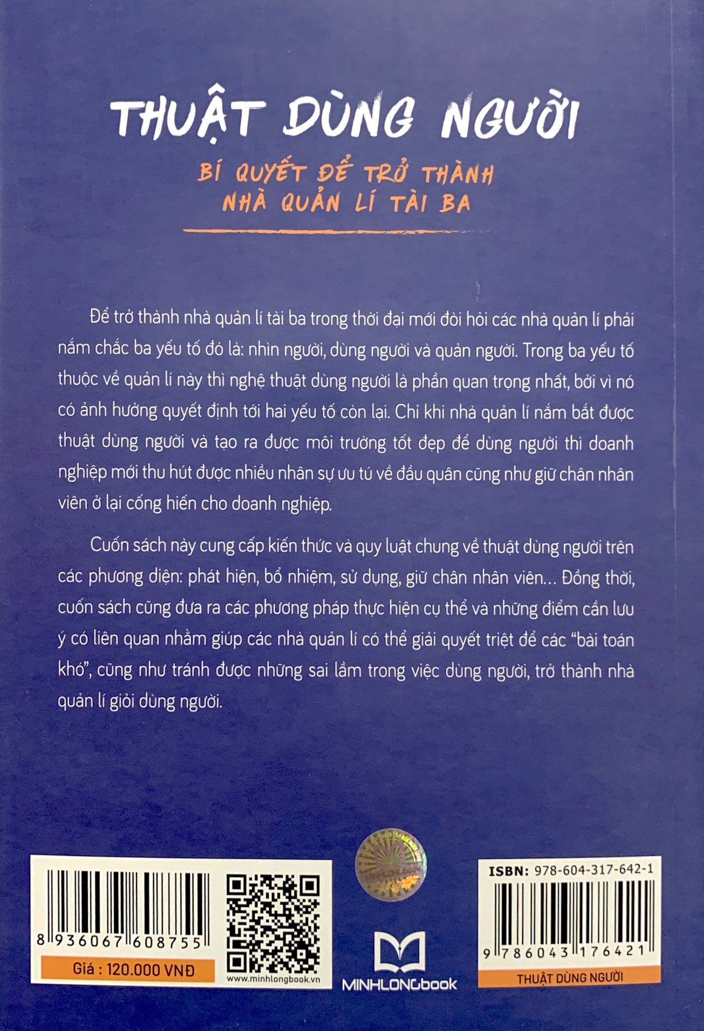 thuật dùng người - bí quyết để trở thành nhà quản lí tài ba