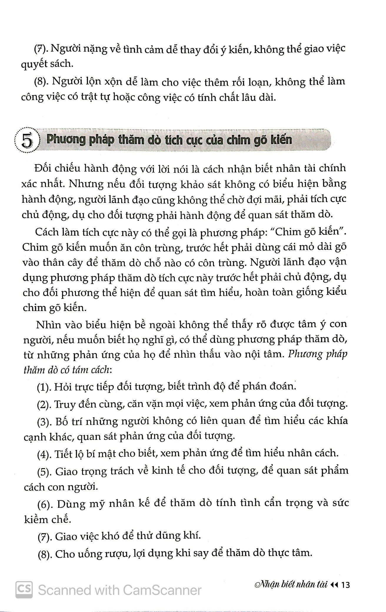 thuật dùng người quyết định thành công