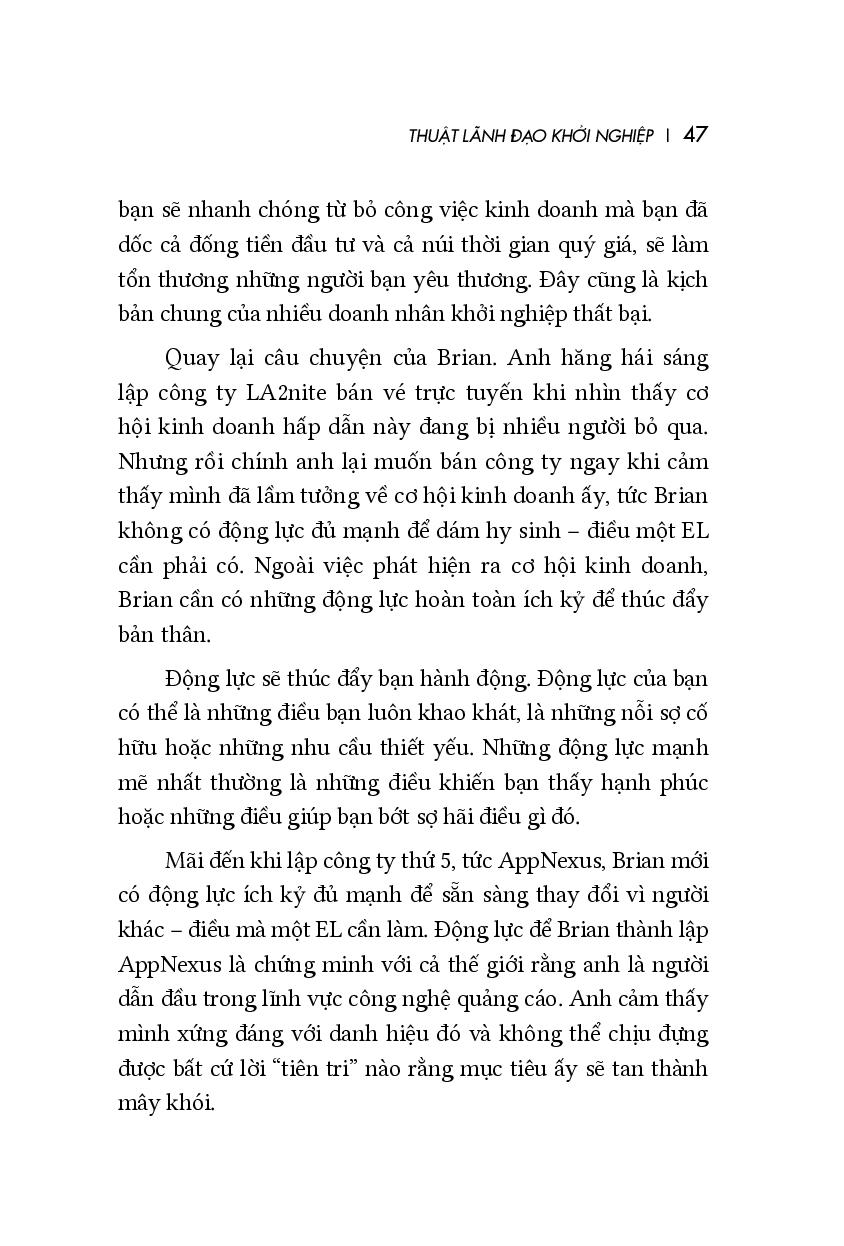 thuật lãnh đạo khởi nghiệp