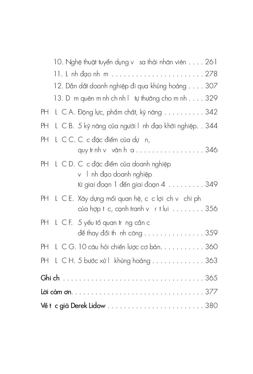 thuật lãnh đạo khởi nghiệp