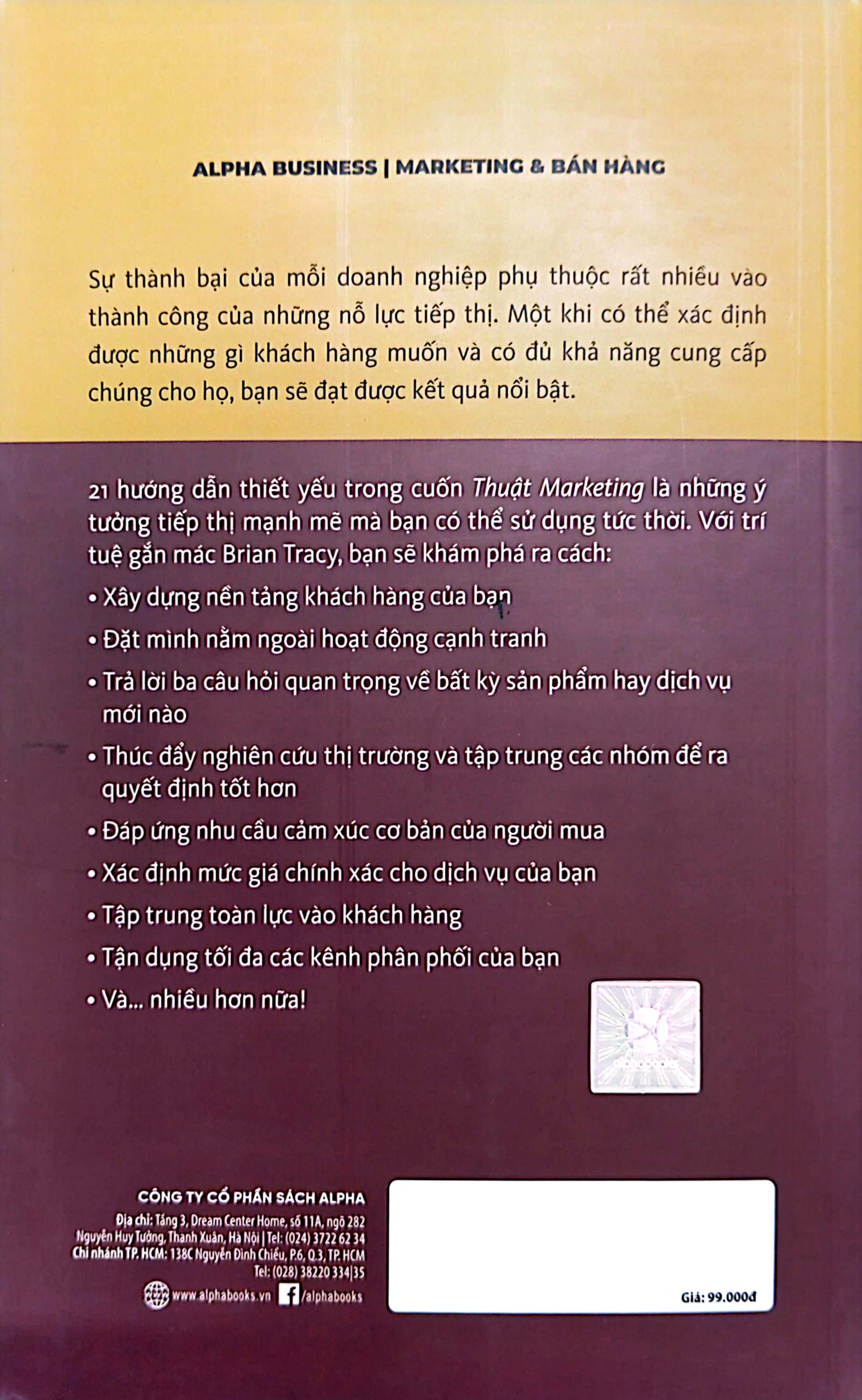 thuật marketing (tái bản)