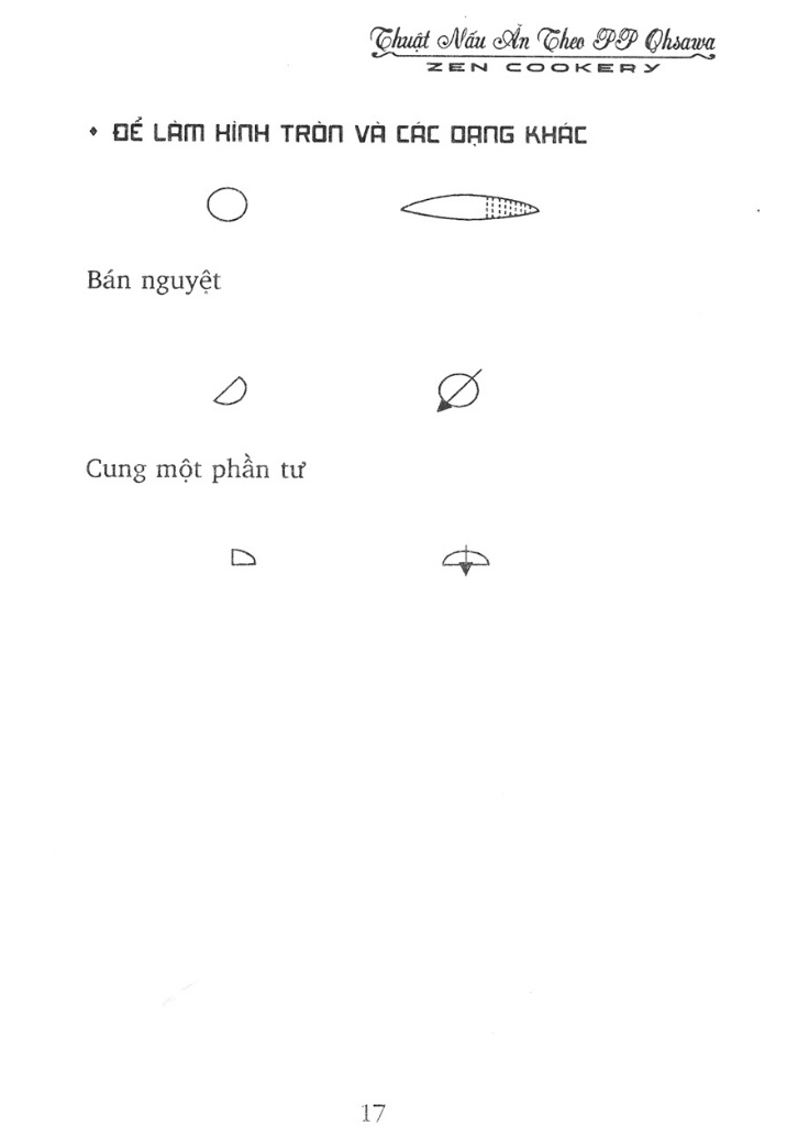 thuật nấu ăn theo phương pháp ohsawa