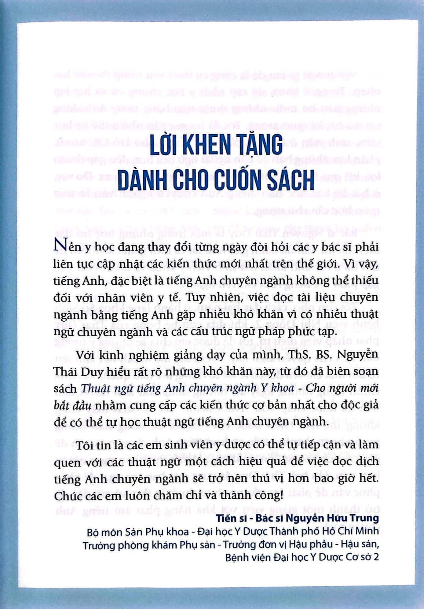 thuật ngữ tiếng anh chuyên ngành y khoa cho người mới bắt đầu