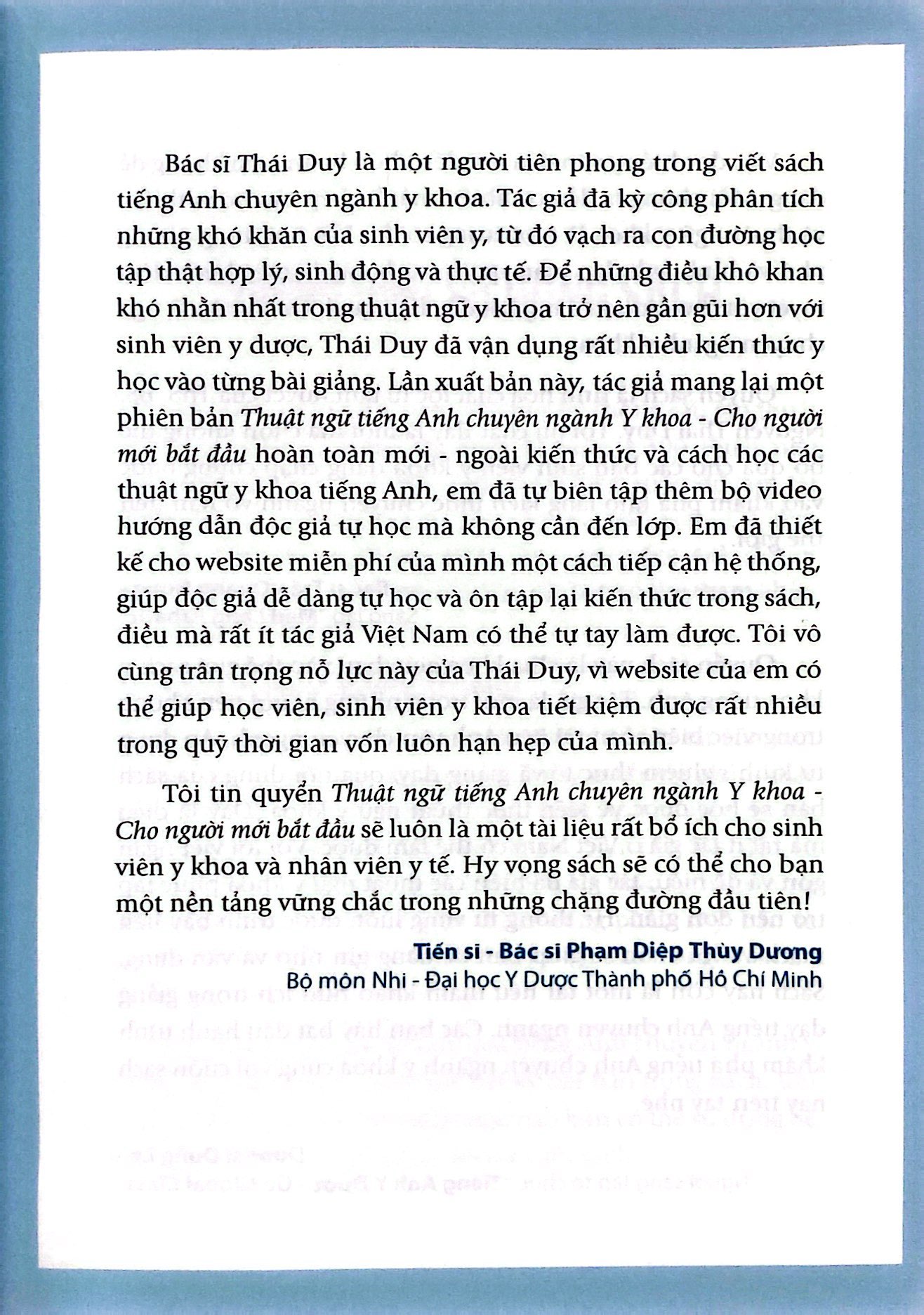 thuật ngữ tiếng anh chuyên ngành y khoa cho người mới bắt đầu