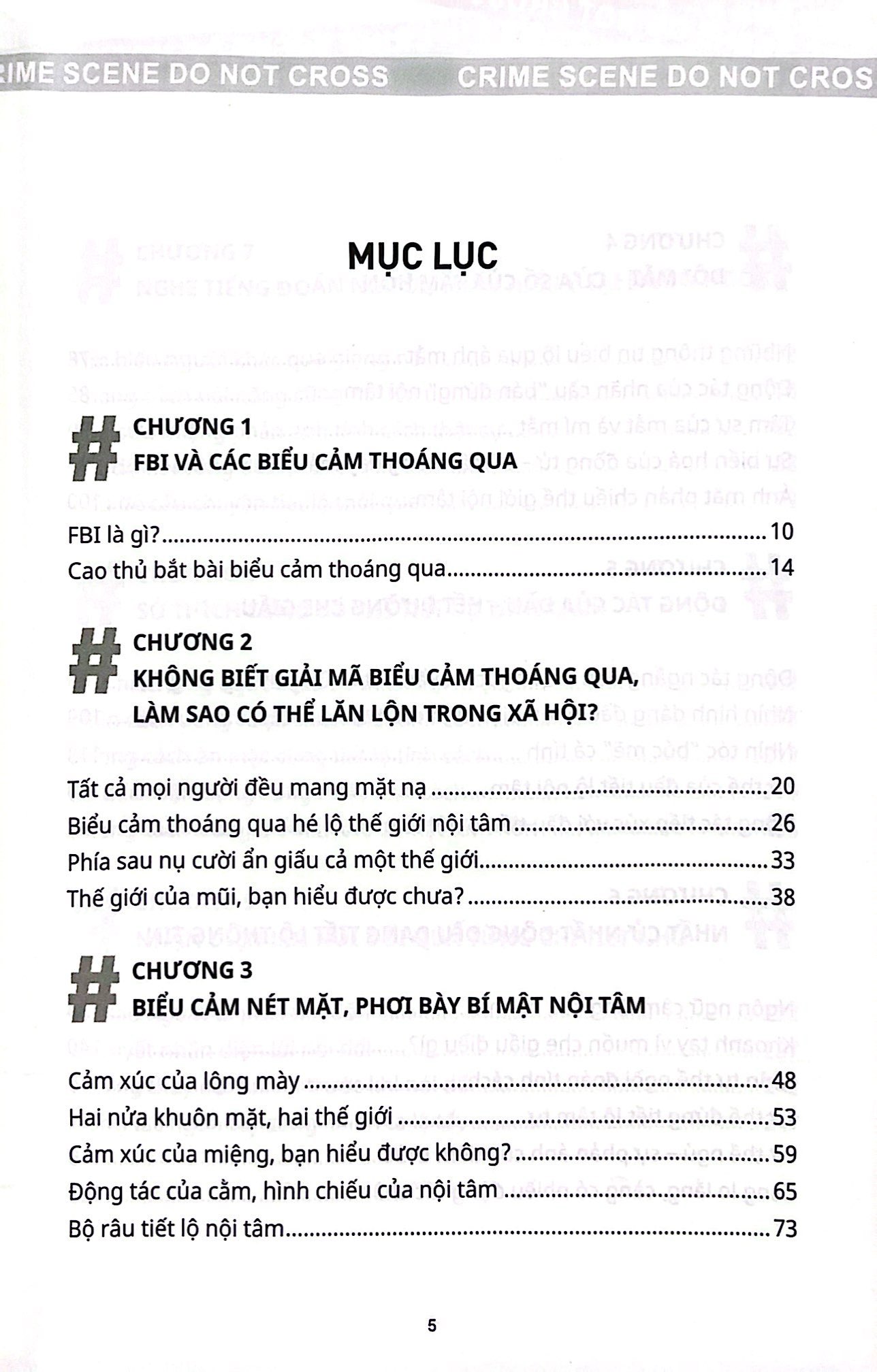 thuật phân tích tâm lí và hành vi như một fbi