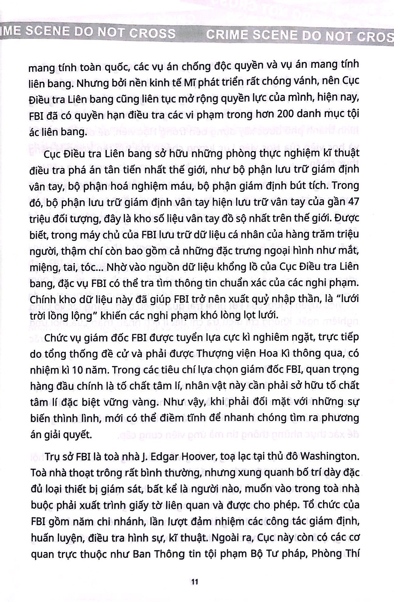 thuật phân tích tâm lí và hành vi như một fbi