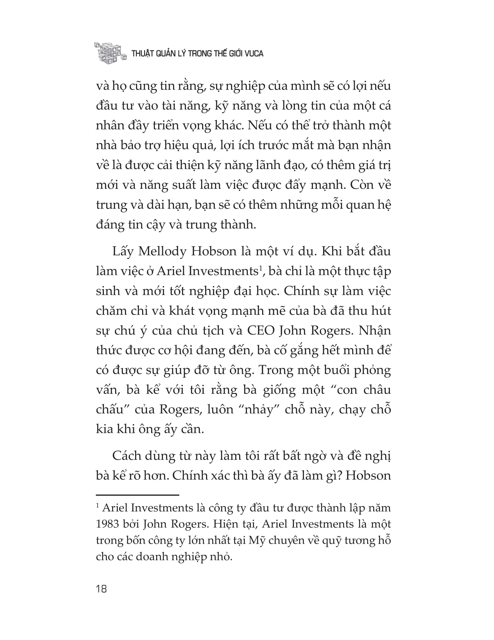 thuật quản lý trong thế giới vuca