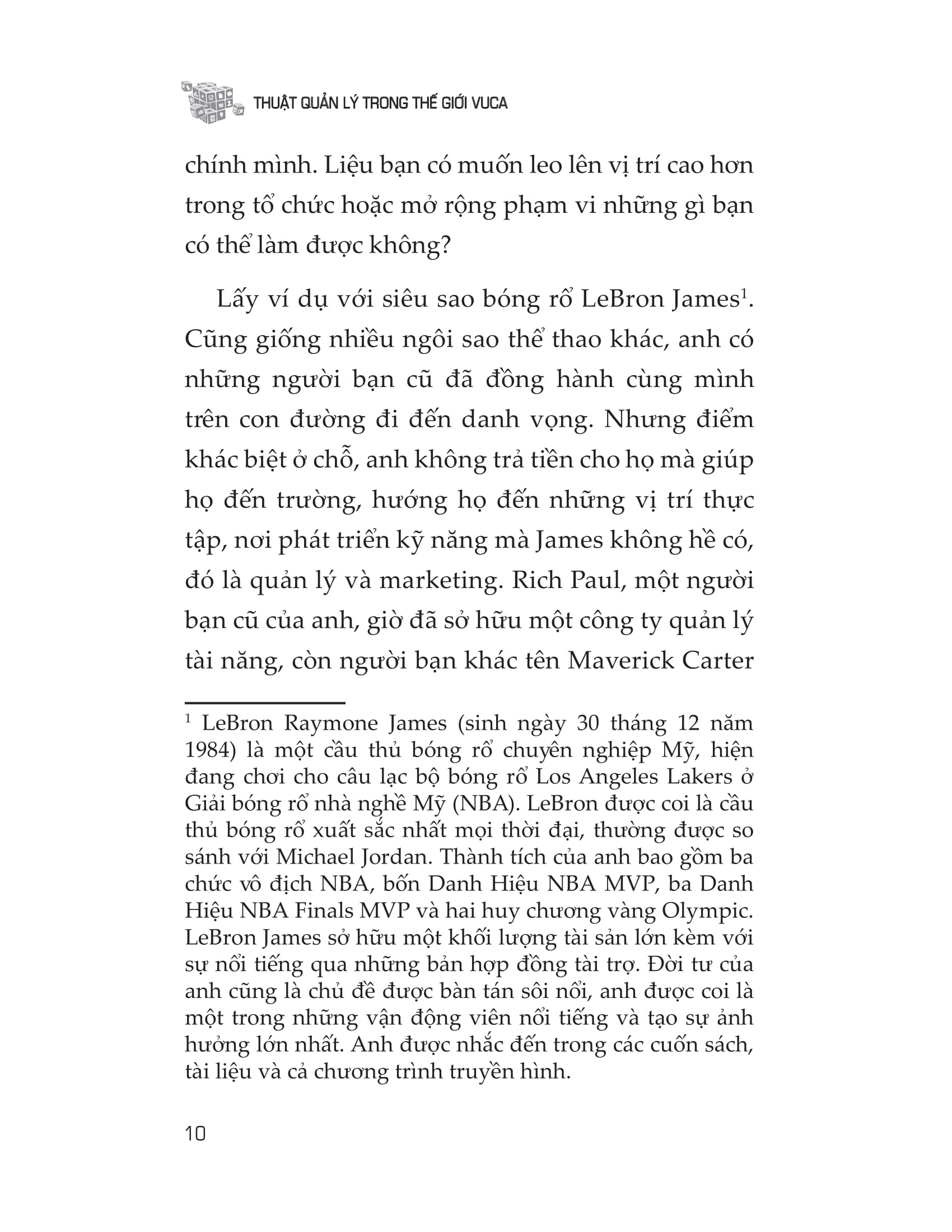 thuật quản lý trong thế giới vuca