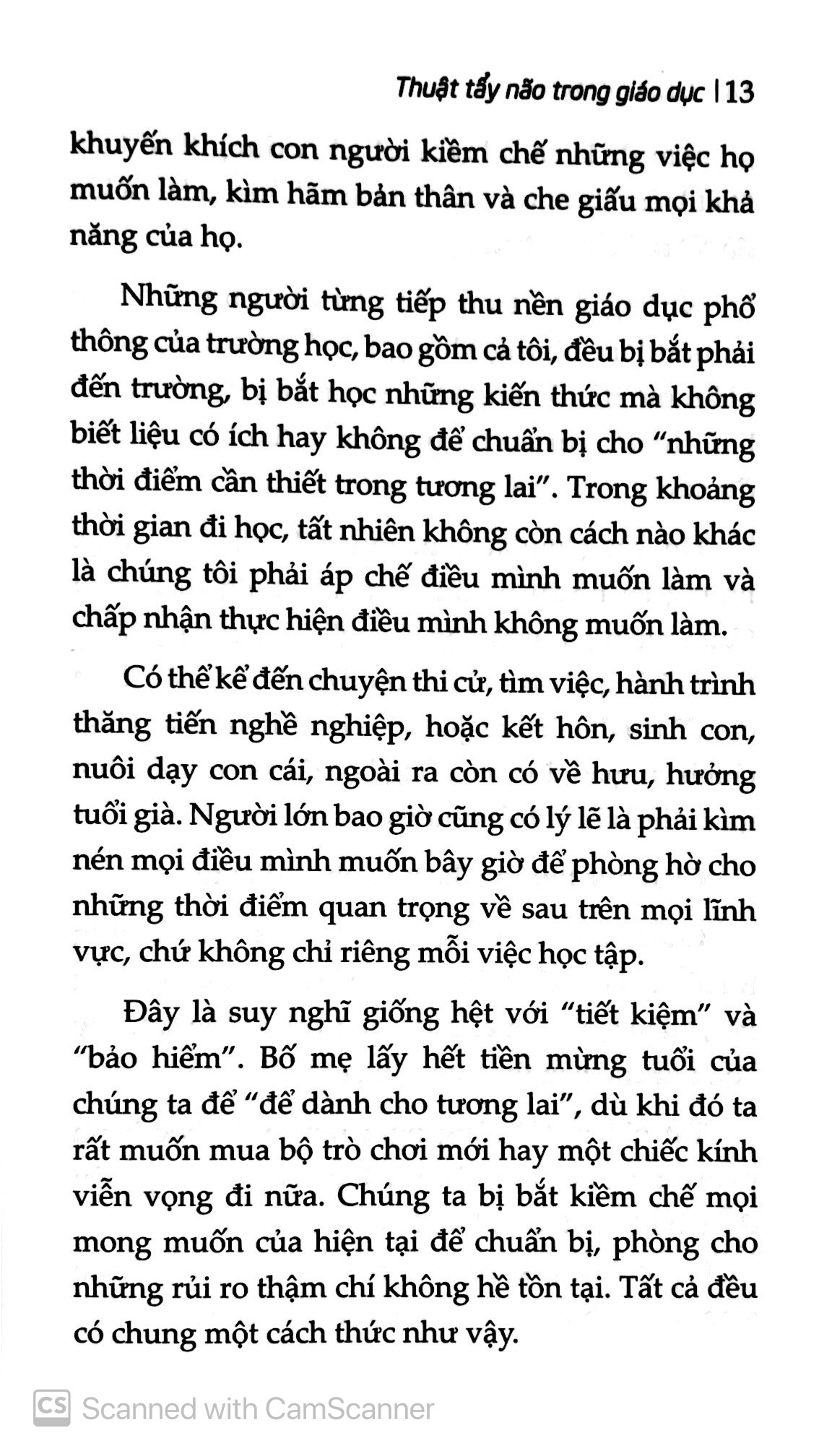 thuật tẩy não trong giáo dục