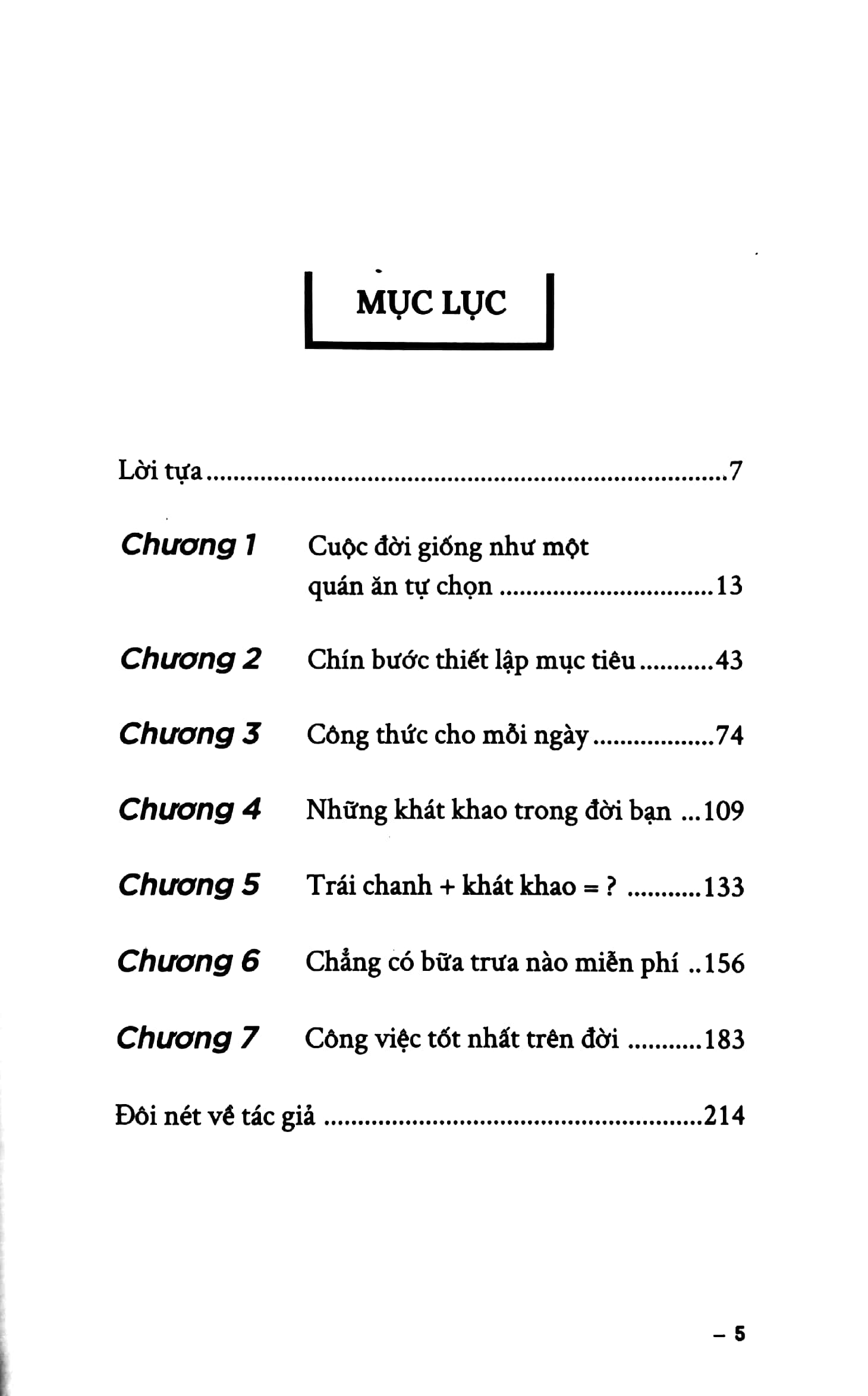 thuật thiết lập và hoàn thành mục tiêu