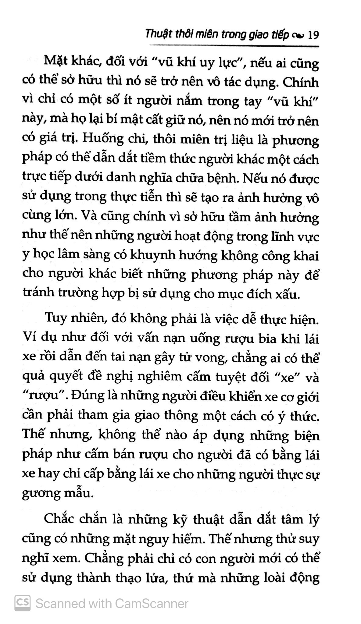 thuật thôi miên trong giao tiếp