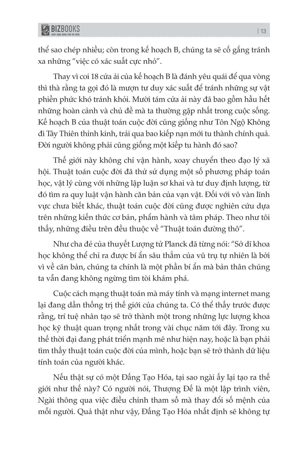 thuật toán cuộc đời - khi tư duy quyết định số phận