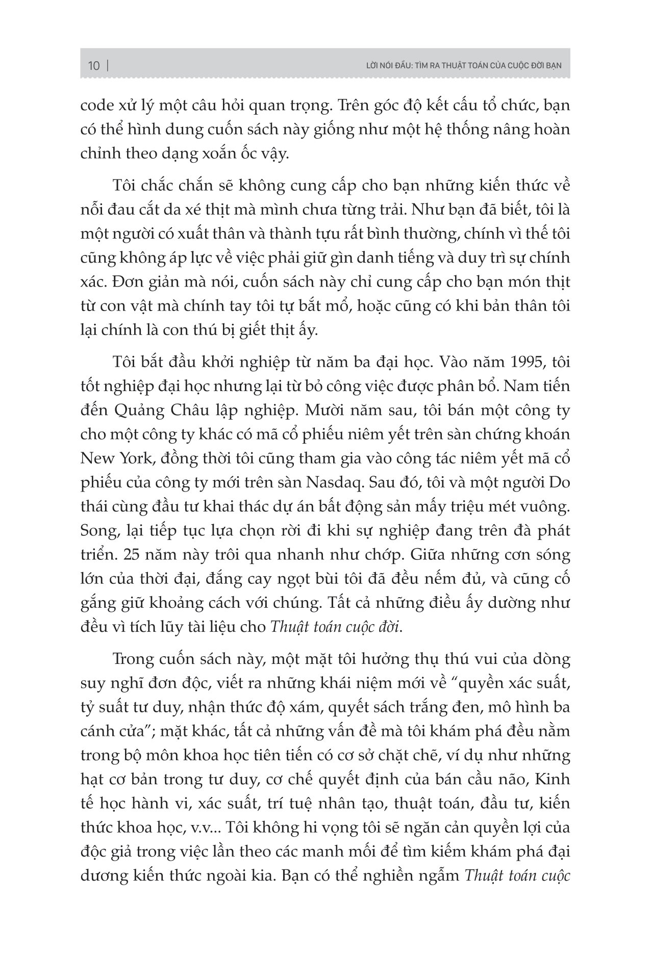 thuật toán cuộc đời - khi tư duy quyết định số phận