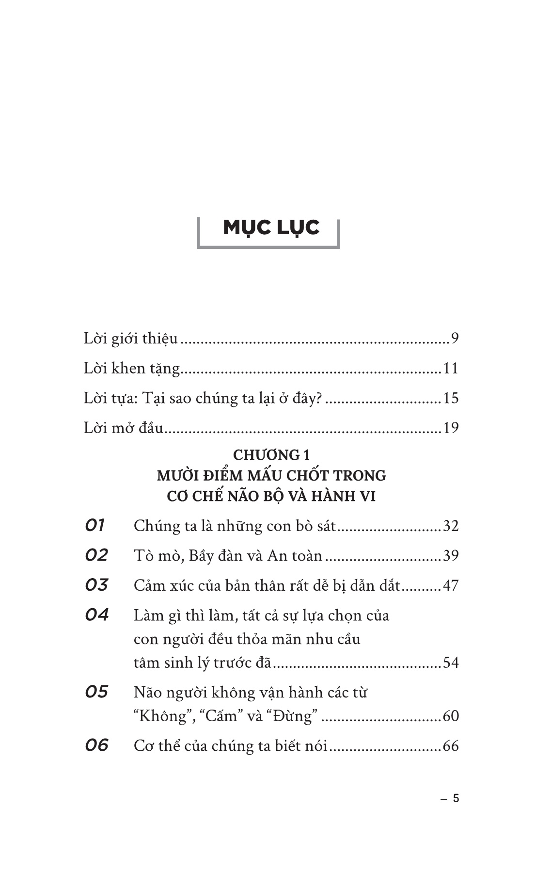 thuật toán hành vi và cảm xúc