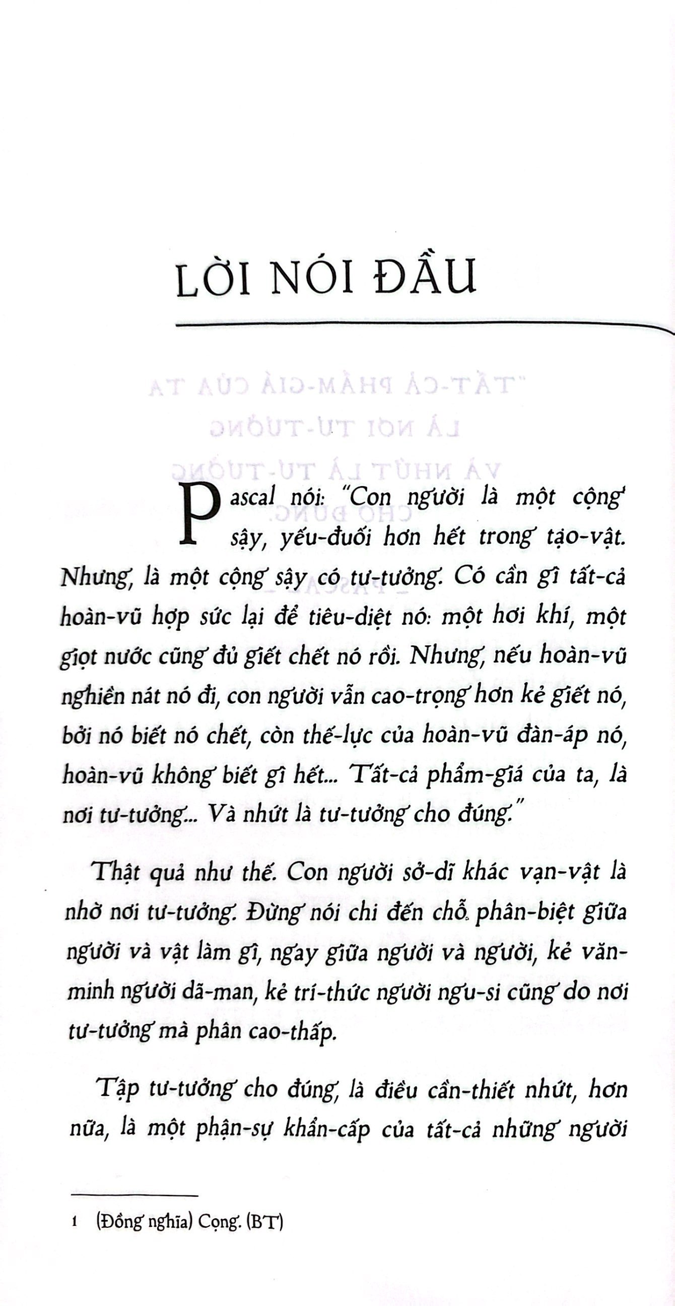 thuật tư tưởng (ấn bản hoài cổ)