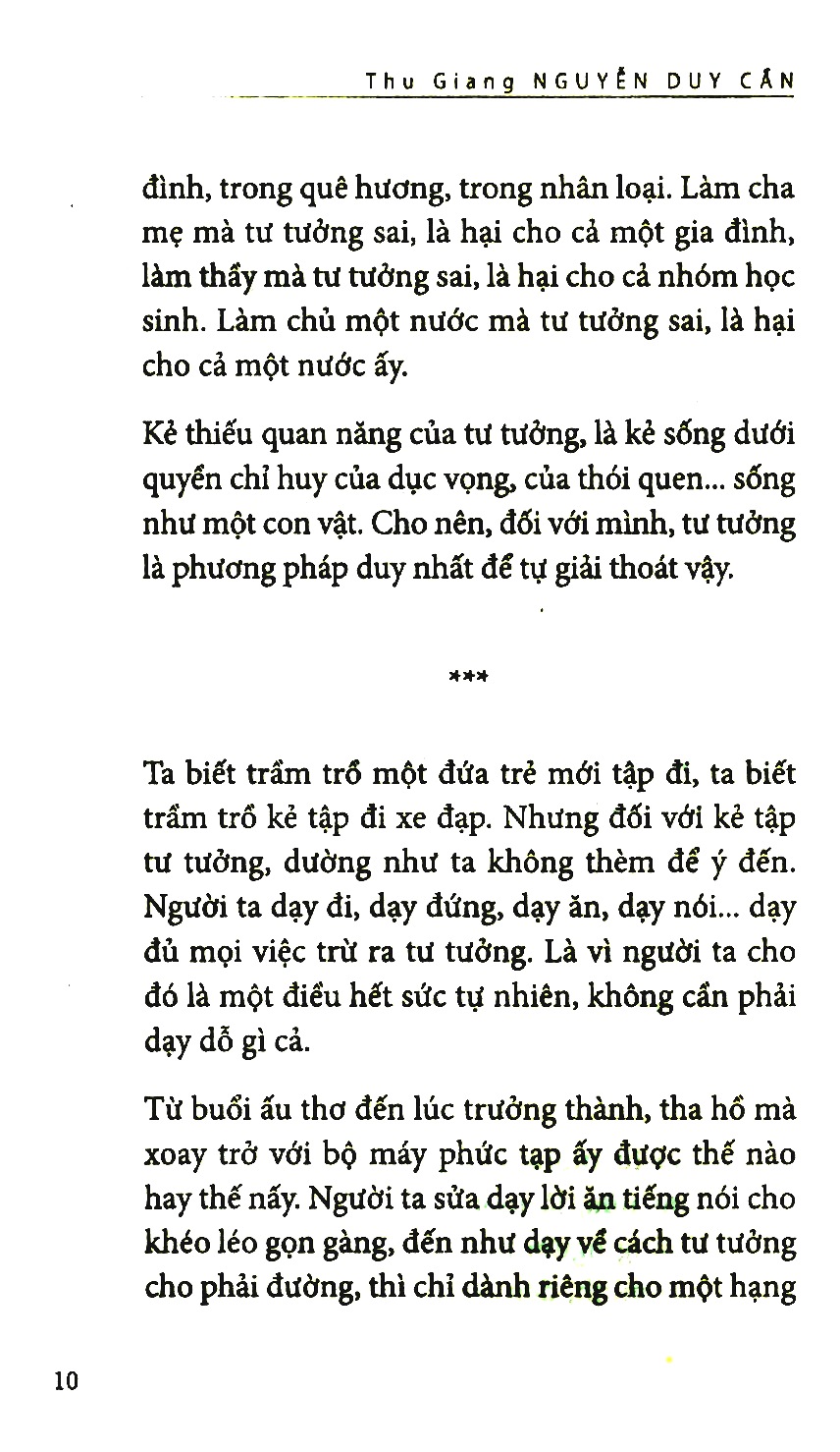 thuật tư tưởng (tái bản 2021)