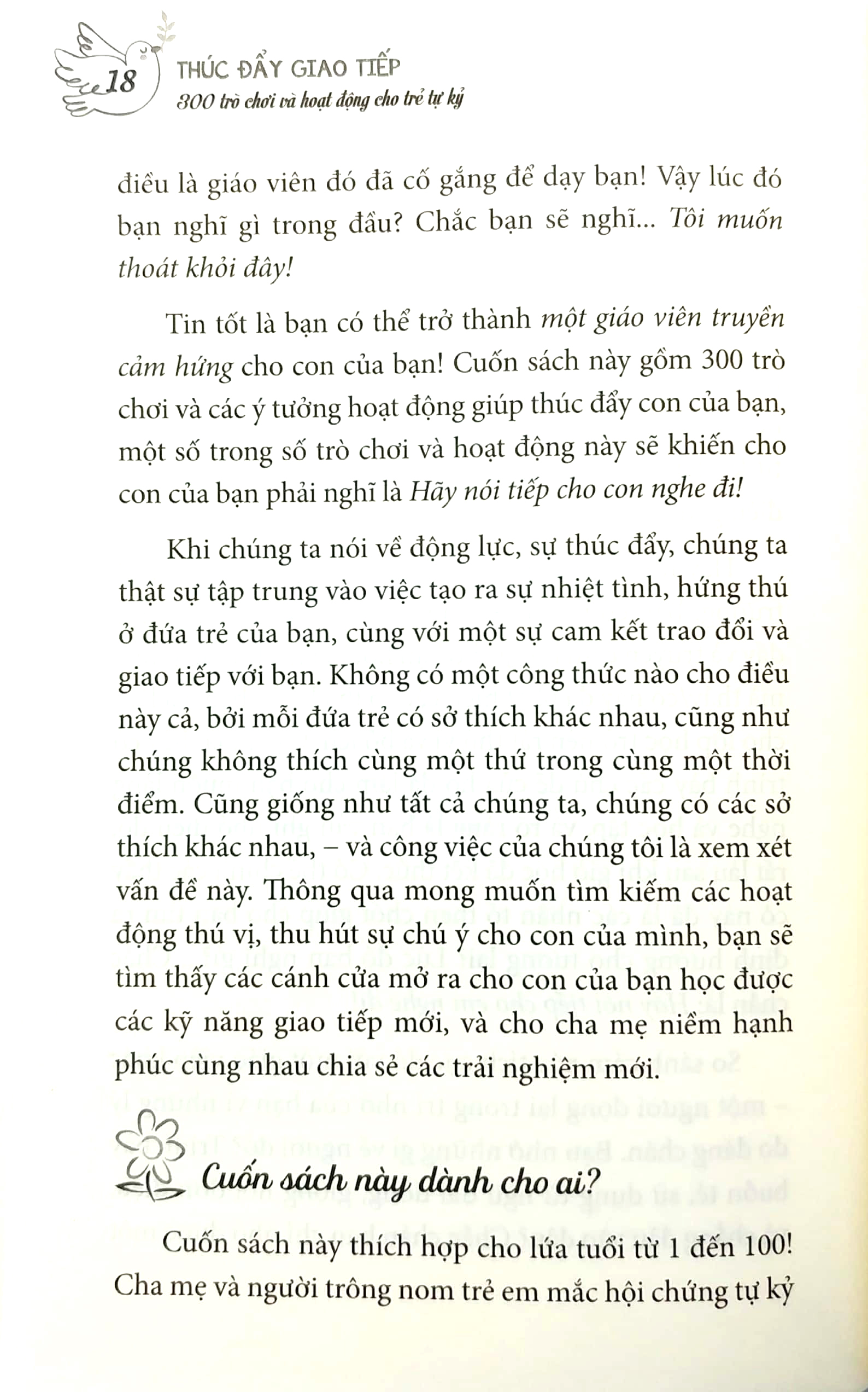 thúc đẩy giao tiếp - 300 trò chơi và các hoạt động cho trẻ tự kỷ (tái bản 2024)