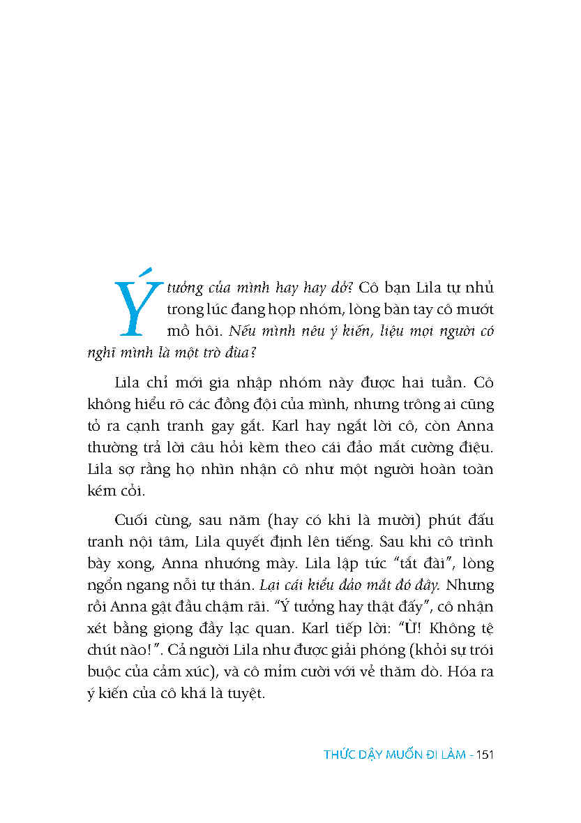 thức dậy muốn đi làm - no hard feelings