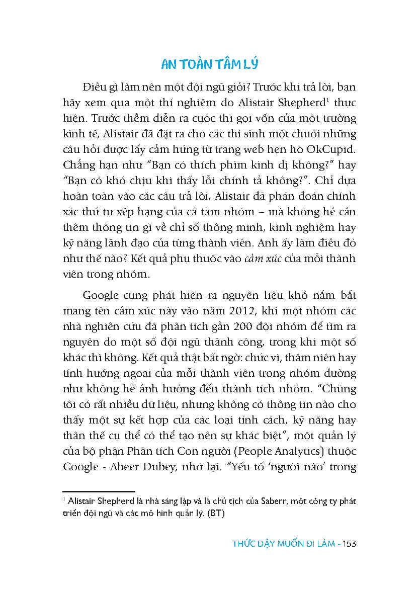 thức dậy muốn đi làm - no hard feelings