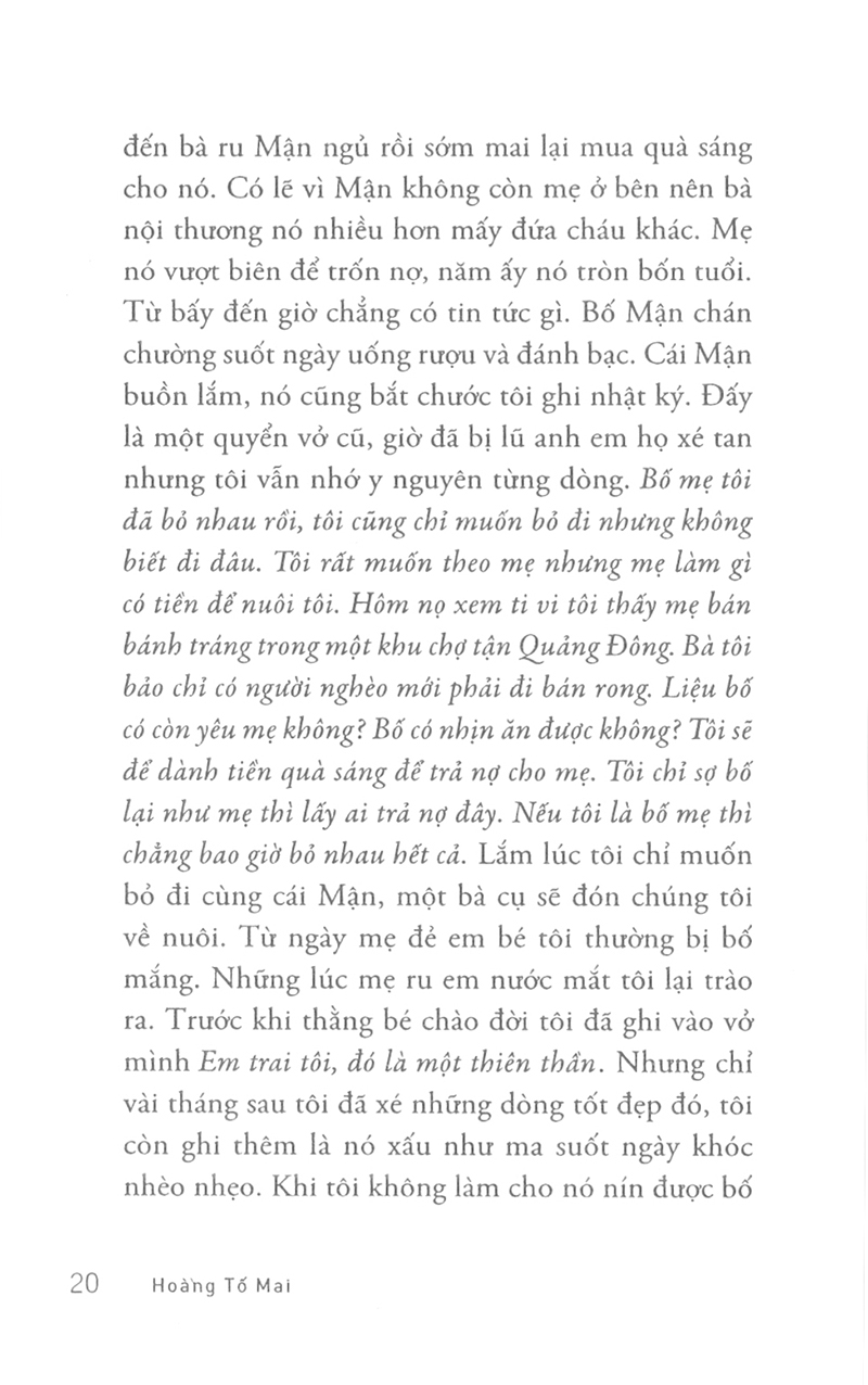 thực đơn mây trắng