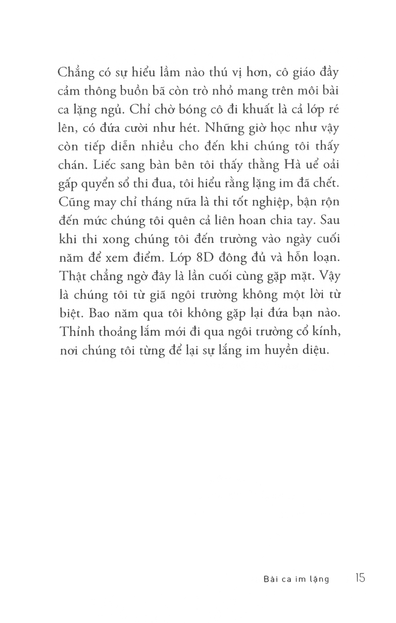 thực đơn mây trắng