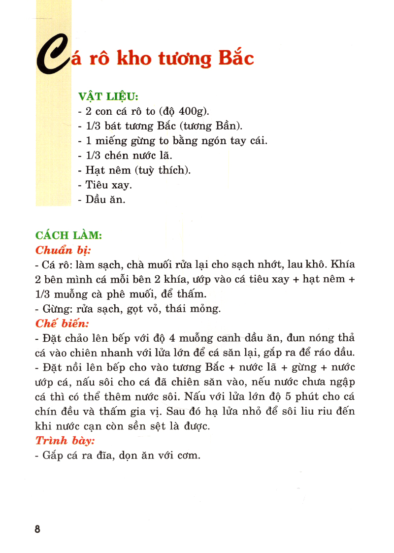 thực đơn nấu ăn gia đình - tập 1