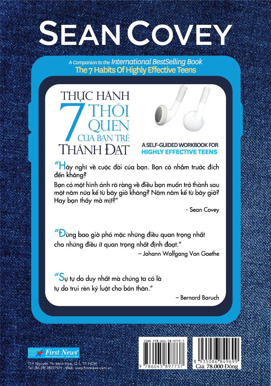 thực hành 7 thói quen của bạn trẻ thành đạt