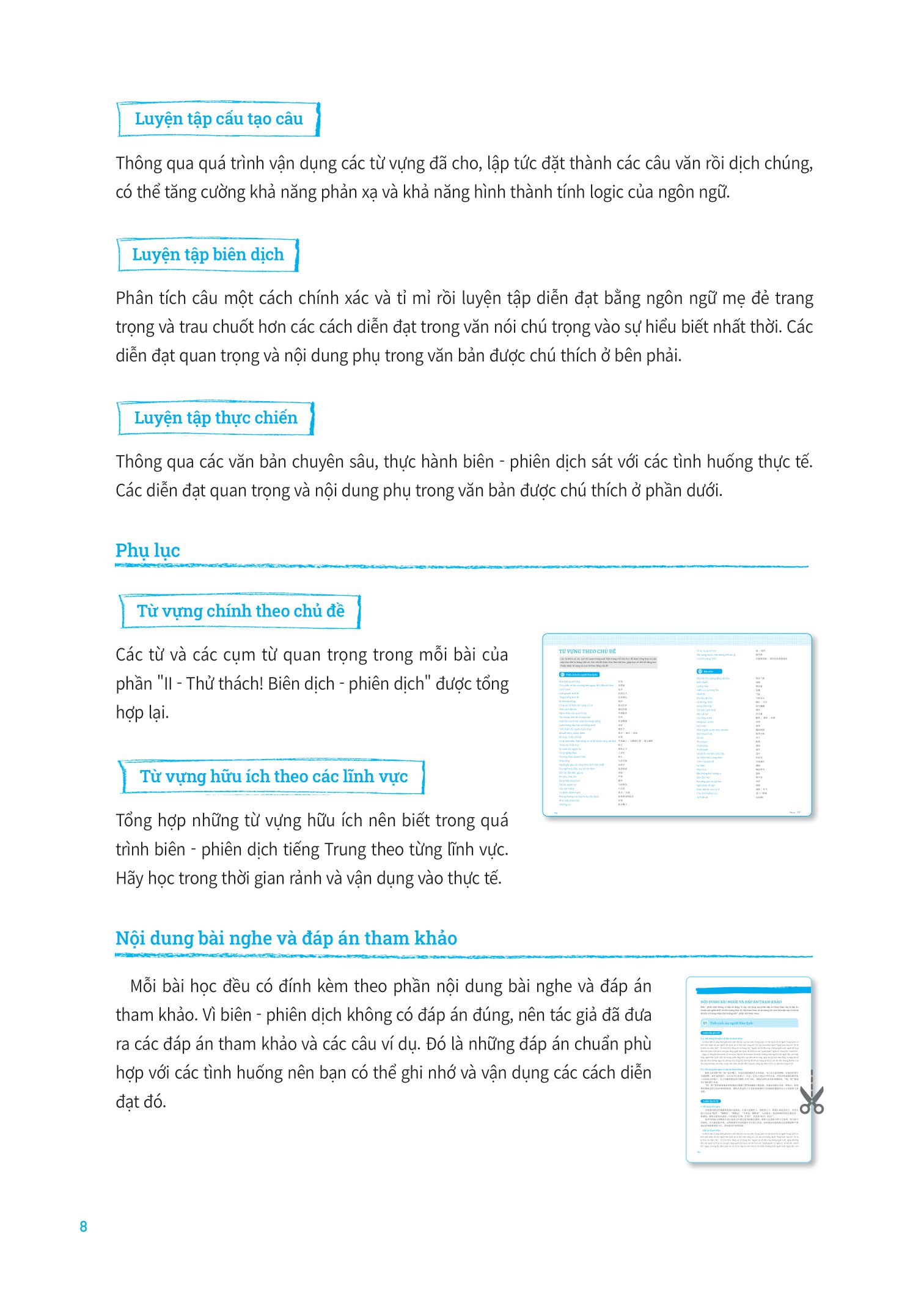 thực hành biên dịch - phiên dịch tiếng trung ứng dụng (kèm từ vựng theo chủ đề)
