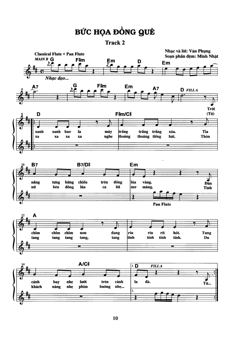 thực hành đệm organ