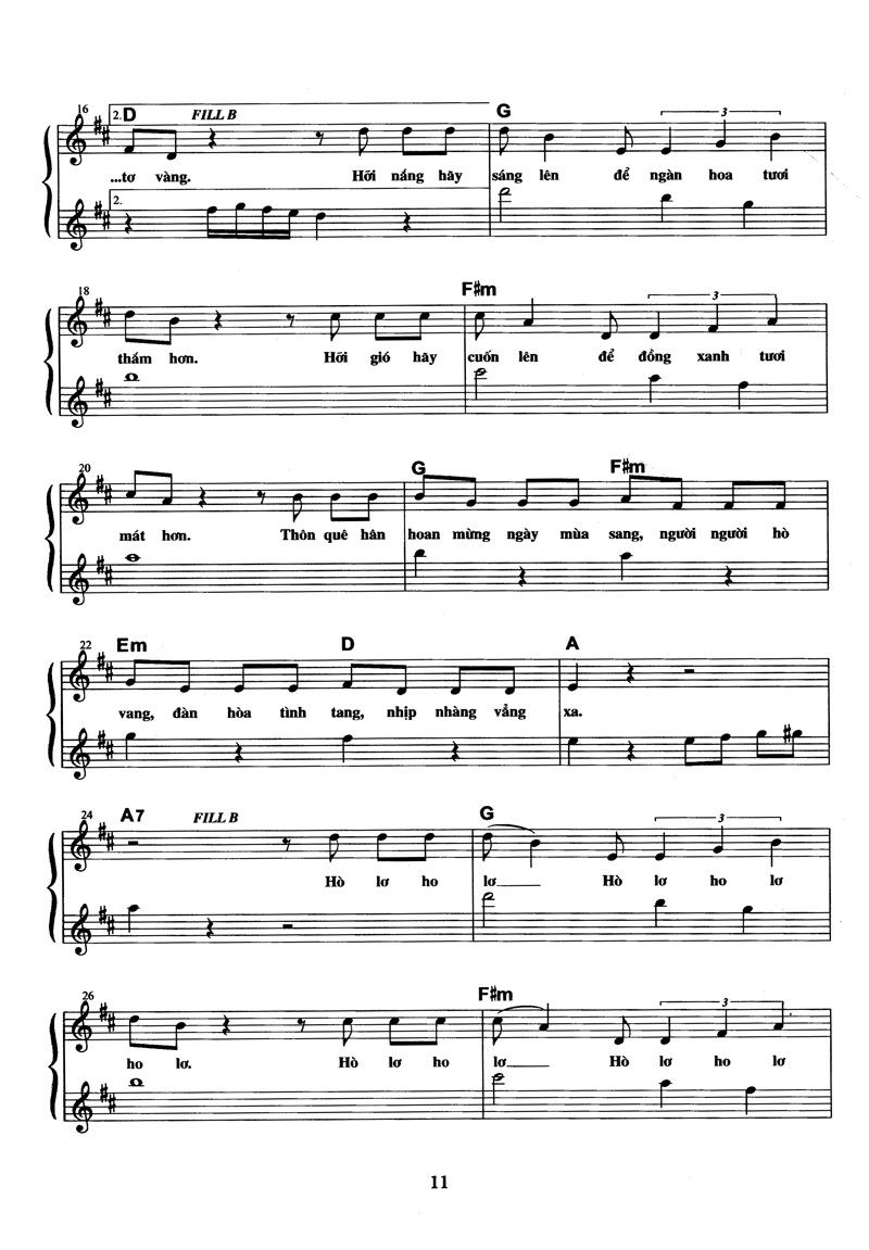 thực hành đệm organ