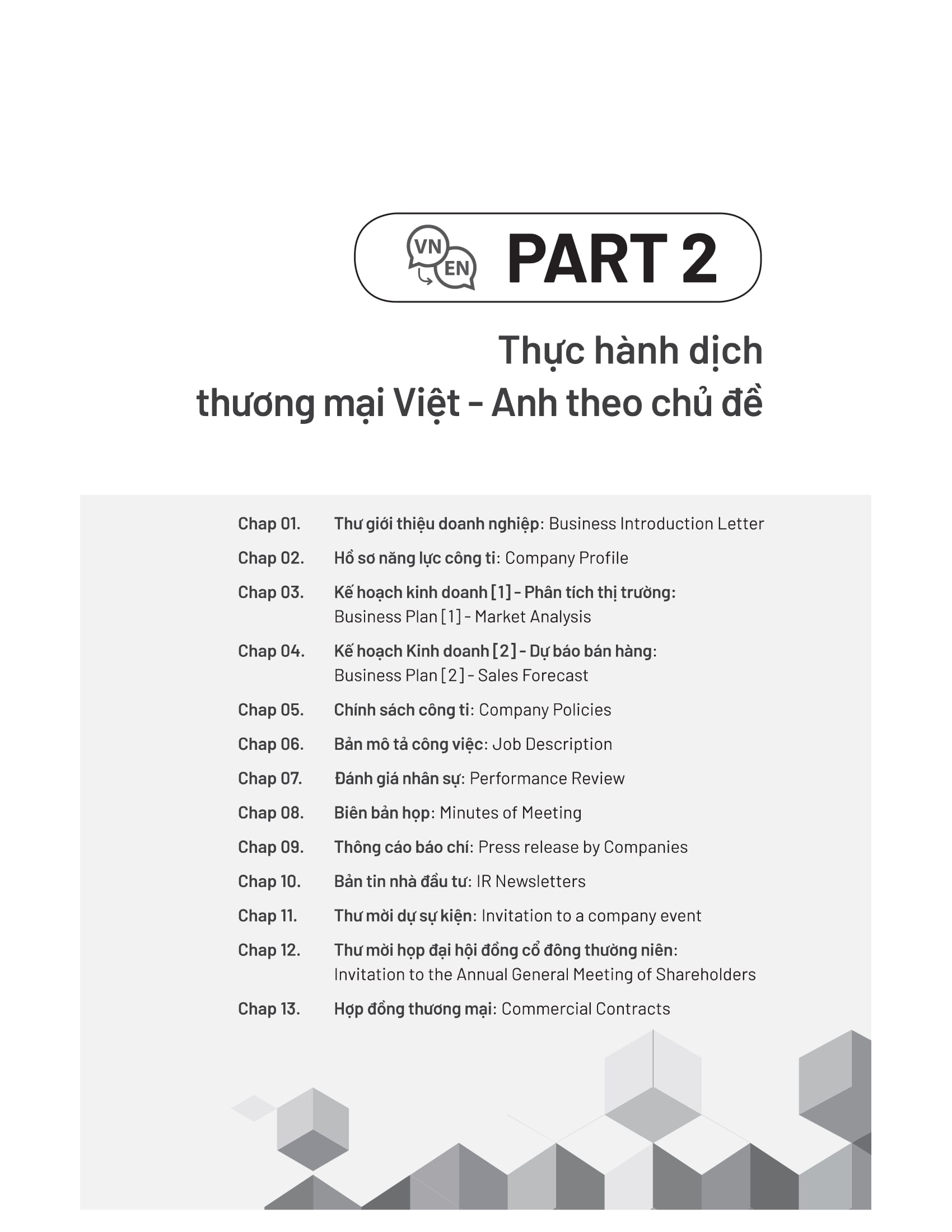 thực hành dịch thương mại việt - anh