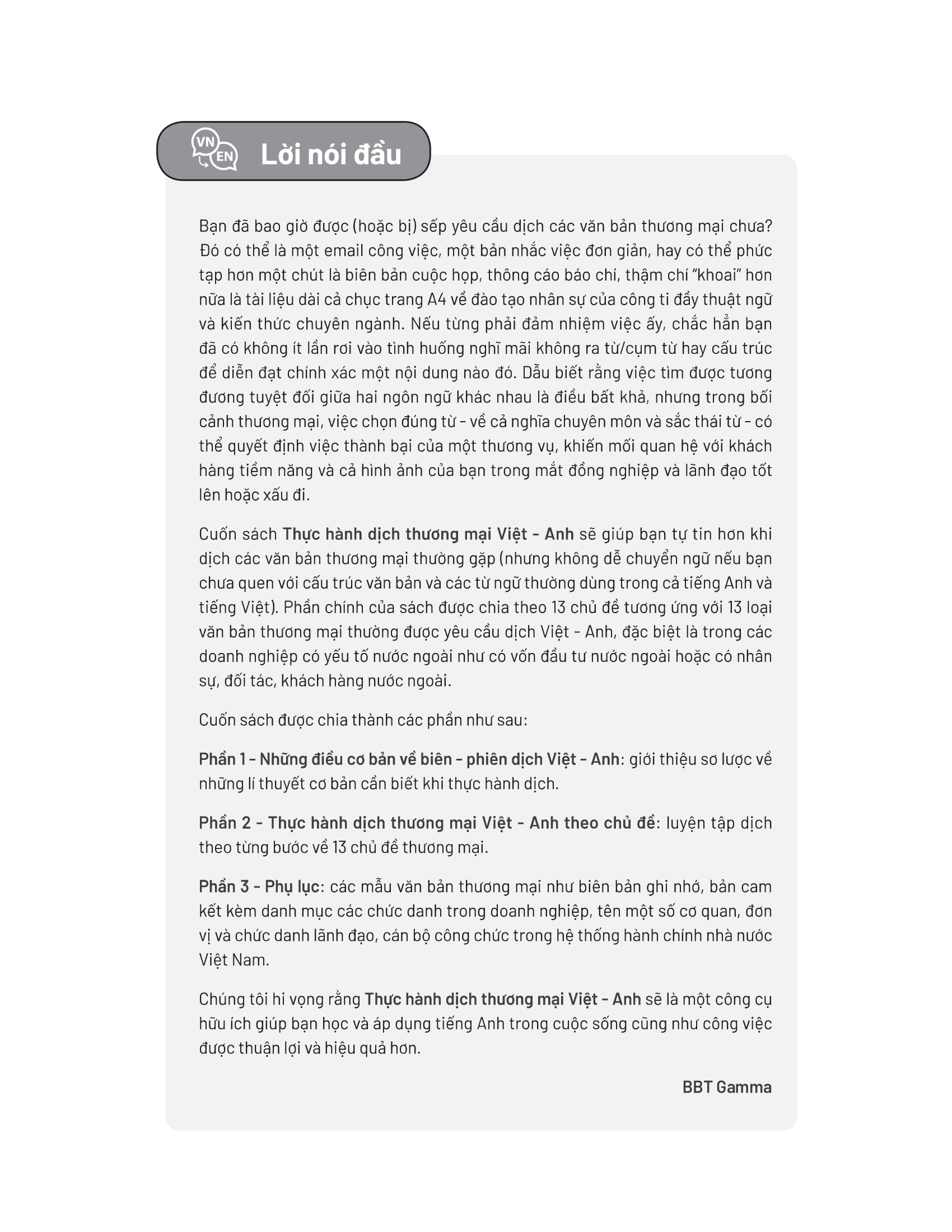 thực hành dịch thương mại việt - anh