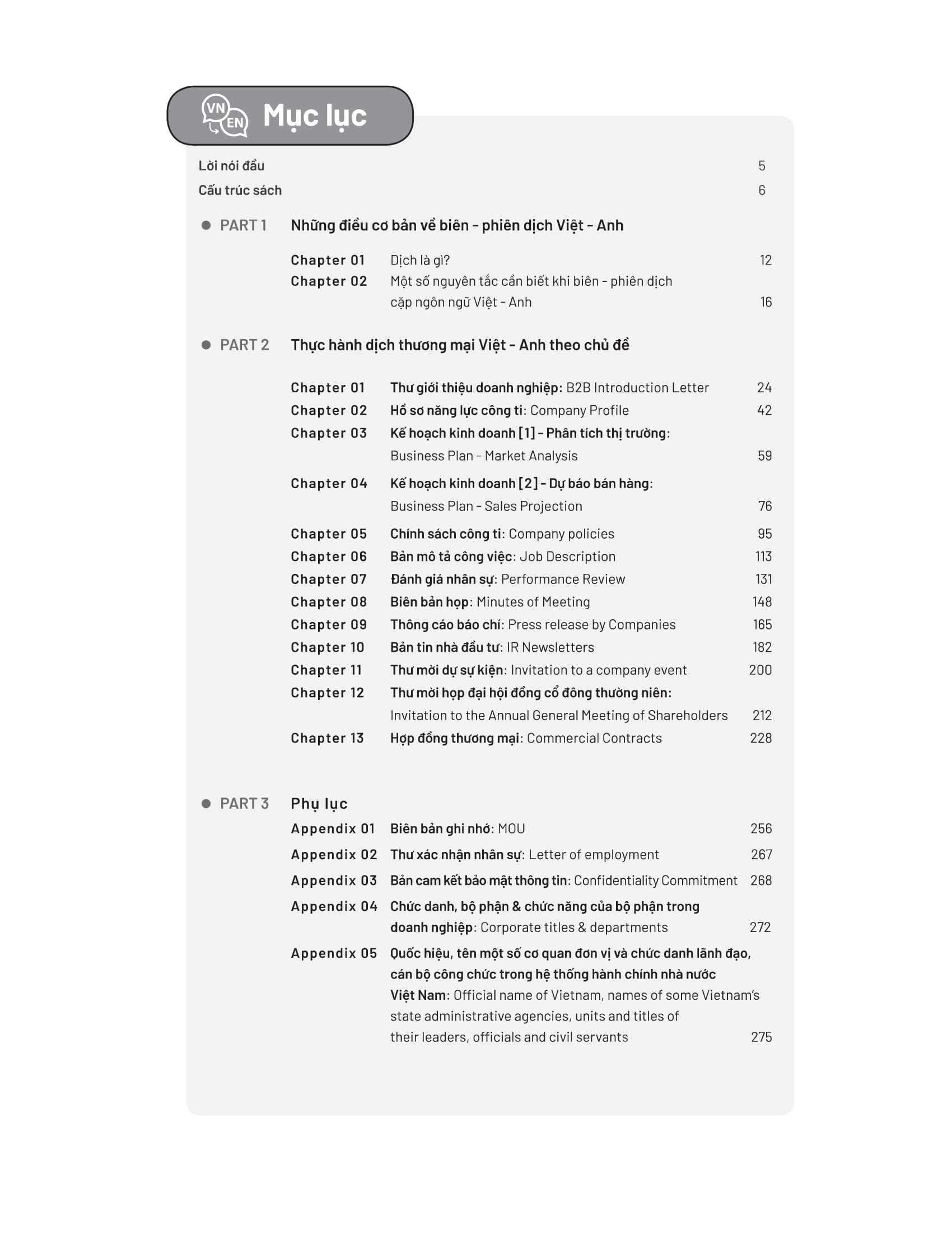 thực hành dịch thương mại việt - anh
