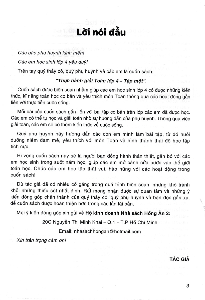 thực hành giải toán lớp 4 - tập 1 (dùng chung cho các bộ sgk hiện hành)