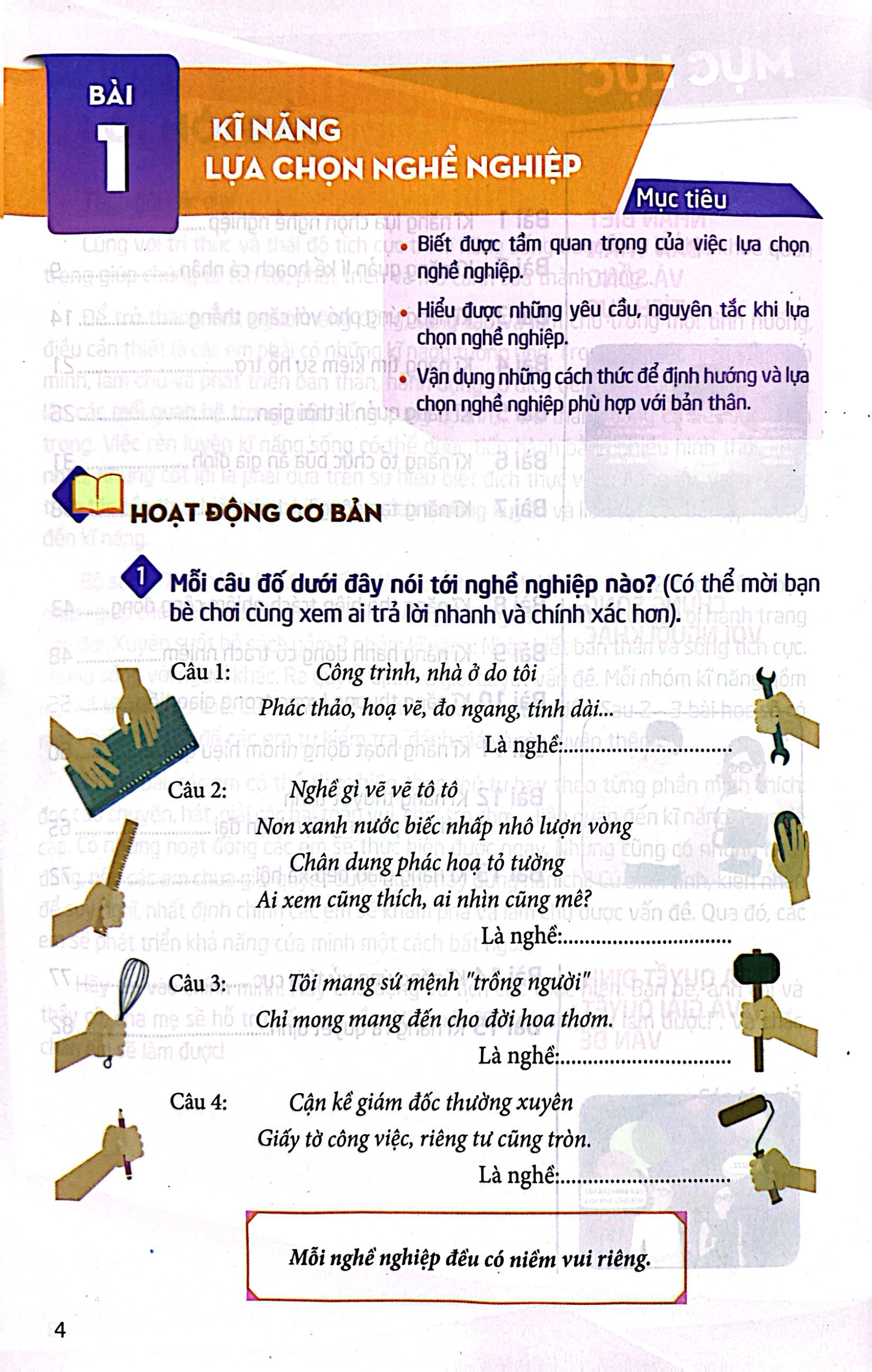 thực hành kĩ năng sống dành cho học sinh lớp 12