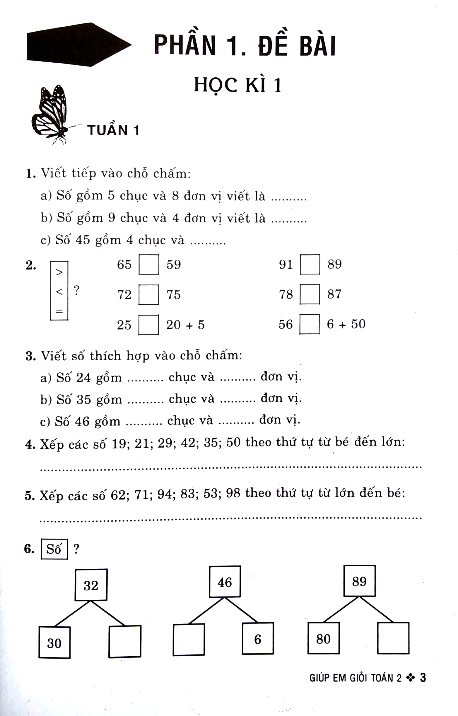 thực hành kiểm tra cuối tuần - giúp em giỏi toán 2