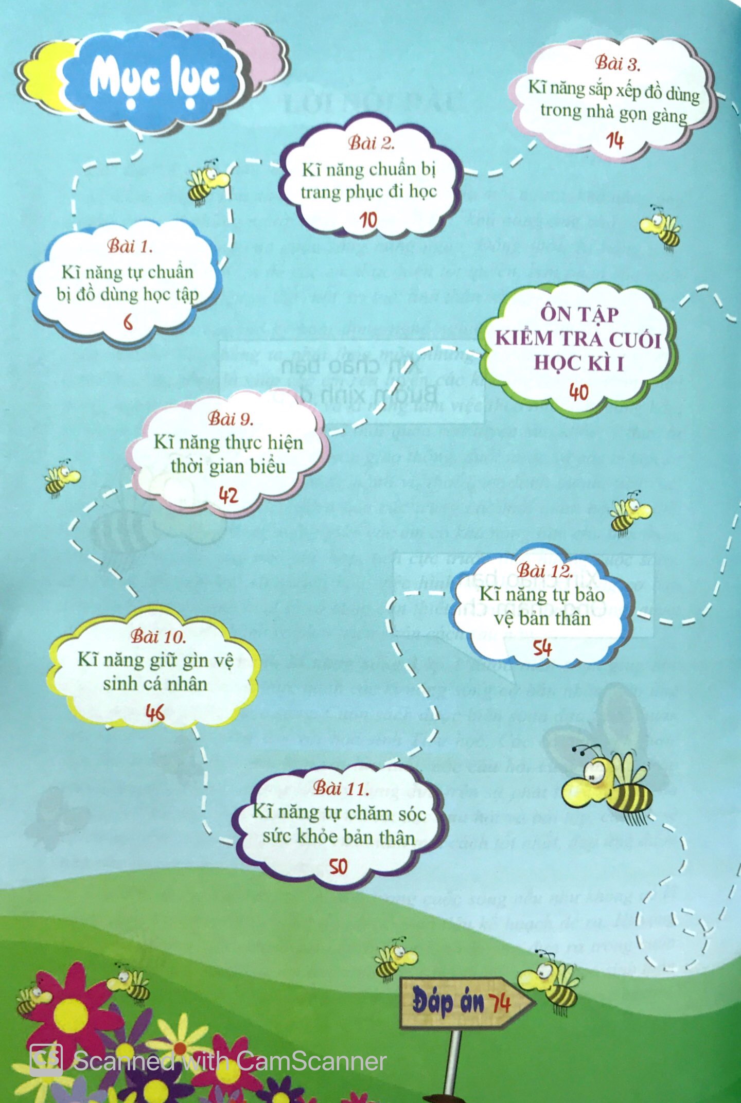 thực hành kỹ năng sống - lớp 1